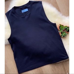 Outdoor Voices Navy Blue Workout Tank